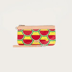 Consuela Watermelon Wristlet Pouch
